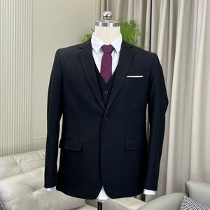 Completo da <span class=keywords><strong>Uomo</strong></span> per Ufficio in Viscosa e Poliestere con Spandex, Traspirante e Antirughe, Prezzo all'Ingrosso di Fabbrica - Product Image 3
