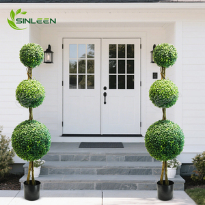 Decoração Home Realista Simulado Grande Pote Do Falso Interior De Plástico Alto Uv Resistente Artificial Planta Bonsai Piso Árvore Ao Ar Livre - Product Image 1