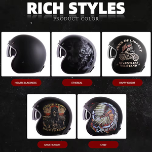 <span class=keywords><strong>Casque</strong></span> ouvert 3/4 pour <span class=keywords><strong>moto</strong></span> Cafe Racer, <span class=keywords><strong>homologué</strong></span> ABS DOT, accessoires de <span class=keywords><strong>moto</strong></span>, casques vintage rétro pour <span class=keywords><strong>Harley</strong></span> - Product Image 5