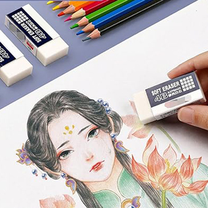 ยางลบดินสอสีขาวคาวาอี้ขนาดกลางยูวียางลบสำหรับนักเรียนเศษขยะน้อยสำหรับโรงเรียนสอบของขวัญส่งเสริมธุรกิจ - Product Image 6