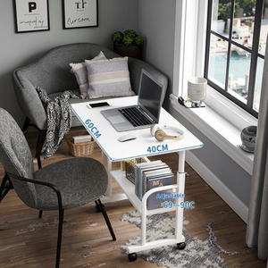 Nhà Sản Xuất Cung Cấp Rắn Gỗ Hiện Đại Đơn Giản Bàn Cạnh Giường Ngủ Có Thể Gập Lại Nhỏ Bàn Nghiên Cứu Di Động Nhà Máy Tính Xách Tay Bàn - Product Image 2