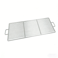 Plateau en maille pour barbecue en acier inoxydable 304 avec poignées, résistant à la chaleur pour grillades et four. Tailles personnalisées, échantillons et exportation.