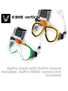 Máscara de <span class=keywords><strong>Buceo</strong></span> con Soporte, Bajo Volumen, Antivaho, Vista Amplia, Alta Definición, para Snorkel y <span class=keywords><strong>Buceo</strong></span> Profundo - Product Image 1