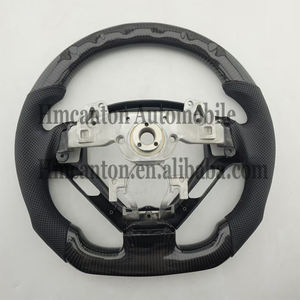 Volante Deportivo de Fibra de Carbono y Cuero Perforado para Infiniti G27 G37, Venta al Por Mayor - Product Image 5