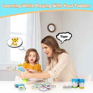 Cartes flash parlantes en peluche Mayaphilos 510 mots fréquents chinois-anglais pour l'apprentissage précoce du <span class=keywords><strong>mandarin</strong></span> pour enfants et tout-petits - Product Image 4