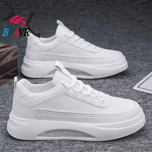 Zapatillas Deportivas Casuales para Hombre, Ligeras, Transpirables, con Parte Superior de PU, Suela Gruesa, Cómodas, Antideslizantes, a la Moda, para Primavera - Product Image 4