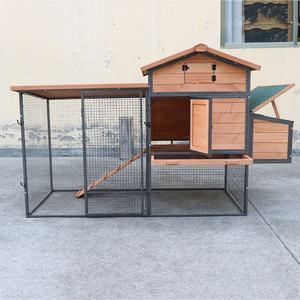 Produit pour animaux de compagnie bon marché cage à poulets d'extérieur poulailler en bois avec nichoirs à poulets - Product Image 6