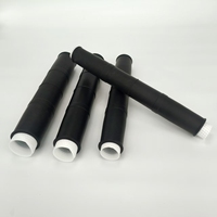 Câble isolant en caoutchouc de silicone gris à trois conducteurs haute tension 10 kV, résistant aux hautes températures, à rétrécissement à froid, vente en gros d'usine