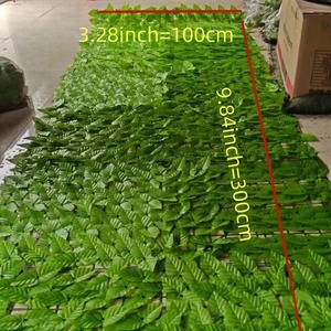 Recinzione Artificiale Y134, Rete per Recinzione Artificiale, Piante e Rampicanti Artificiali, Recinzione Decorativa da Giardino, Ringhiera in Legno Retrattile - Product Image 1