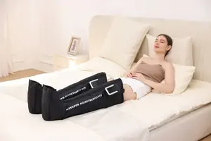 Alat Pijat Kaki Tekanan Udara untuk Fisioterapi Listrik Grosir, Peningkat Sirkulasi Darah untuk Lutut dan Betis - Product Image 4