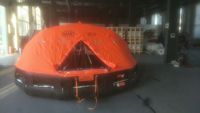 Chaleco Salvavidas Marino Autoinflable de Goma Tipo Lanzamiento, Certificado CCS, para 10 Personas, de Bajo Precio, para Yates y Embarcaciones Pequeñas, Solas First Aid