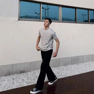 AUTICUP 7A T-shirt Homme Amincissant et Ajusté en Coton Mélangé Noir Antibactérien Technologie Rafraîchissante et Anti-Transpiration à Manches Courtes - Product Image 3