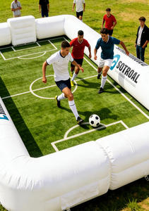 EASYFUN <span class=keywords><strong>Prix</strong></span> d'usine, excellents jeux <span class=keywords><strong>de</strong></span> carnaval, terrain <span class=keywords><strong>de</strong></span> football gonflable Panna <span class=keywords><strong>Cage</strong></span> à vendre, d'occasion - Product Image 2