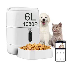 Comedero Automático Inteligente para Mascotas con WiFi de 6L, con Cámara de Video, Temporizador Visual, Dispensador Automático de Alimentos para Perros y Gatos, Modelo 2026 - Product Image 1