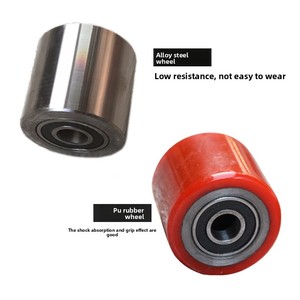 Carro de inercia de 8T con ruedas de goma de alta resistencia, giratorio y de accionamiento directo al tanque, para tanques pequeños, con gran capacidad de carga, OEM, descuento por volumen - Product Image 4