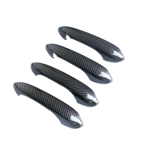 PARA BMW Série 3 Série 4 G20 G22 5 Série G30 6 séries X3 X4 X5 X6 X7 Seco De Fibra De Carbono Maçaneta Da Porta - Product Image 1