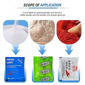Paquete de llenado de alimentos secos, máquina de embalaje de azúcar, bolsa de sellado lateral de 3 bolsas, sal, polvo, plástico, varios carriles, <span class=keywords><strong>precio</strong></span> de fábrica - Product Image 2