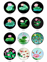 Filtre en verre pour logo Gobo publicitaire, lentille coulissante couleur unique pour projecteur LED Gobo, éclairage de scène
