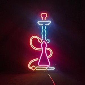 Enseigne néon personnalisée en forme de cigarette pour boutique de tabac, enseigne publicitaire néon flexible à LED, éclairage mural néon pour la décoration de magasin - Product Image 1