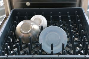 Lave-vaisselle professionnel en acier inoxydable de type canal KINGBETTER pour hôtel et restaurant, garantie 1 an, modèle EL-200B - Product Image 3