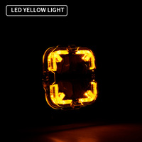 Luz de Conducción LED de 4 Pulgadas con Certificación E-mark, Lámpara de Trabajo Cúbica de 4 Pulgadas para 12V, para Camionetas, Vehículos Todoterreno, UTV, Barcos