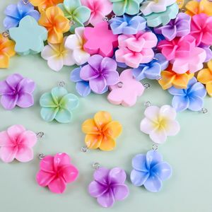 <span class=keywords><strong>Plumeria</strong></span> bloemkralen mini bloemcharms voor het maken van sieraden voor elegante oorbellen en doe-het-zelf knutselwerk lichtgewicht tussenkralen - Product Image 5