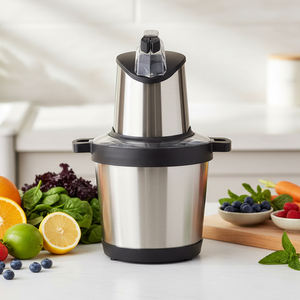 Hacheur de légumes multifonctionnel, mélangeur, hachoir à viande, hachoir à légumes et à viande commercial, mélangeur, hachoir à viande 1,1 kW, 3 en 1, 10 L - Product Image 1