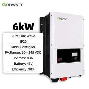 Controlador de Carga MPPT Inteligente con WiFi para Sistemas Solares Fuera de la Red Growatt SPF 4-12KT HVM - Product Image 3