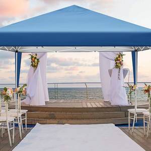 Gazebo al aire libre Personalizado moderno, sombrilla para <span class=keywords><strong>balcon</strong></span>, patio, picnics, cubierta de playa, techo de piscina y sombra de cafetería - Product Image 3