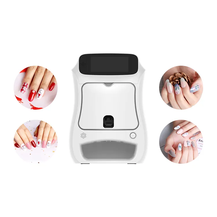 Bon prix, Machine d'impression numérique UV automatique de vernis à ongles 02, imprimante d'ongles artificiels