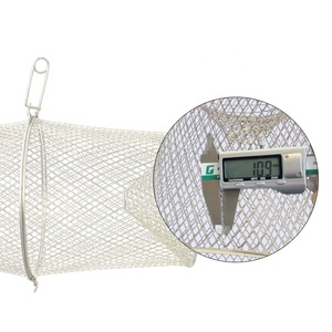 Nouveau Design en Couleur Argent Pliant Portable Galvanisé Minnow & Crawfish Piège en Acier Minnow Piège en Acier Longueur 17 ''Fond 4'' - Product Image 2