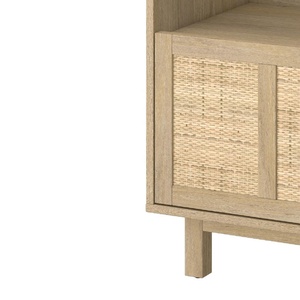 Meilleure maison Cube <span class=keywords><strong>de</strong></span> rangement véritable rotin affichage organisateur unité bois armoire à outils pour meubles <span class=keywords><strong>de</strong></span> <span class=keywords><strong>salle</strong></span> <span class=keywords><strong>de</strong></span> bain - Product Image 3