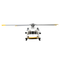 Hélicoptère RC Firehawk RTF, hélicoptère de sauvetage à l'échelle avec contrôleur de vol ACE, GPS, rotor à 4 pales