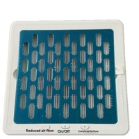 Extracteur de poussière professionnel pour manucure X1 36W haute puissance en plastique, débit d'air 85CFM, aspiration 9-10m/s, écologique
