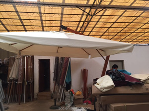 Gran Plaza de madera con forma de <span class=keywords><strong>sombrilla</strong></span> <span class=keywords><strong>colgante</strong></span> paraguas al aire libre - Product Image 2