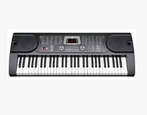 चीन कारखाने संगीत साधन 61 चाबियाँ मानक डिजिटल अध्यक्ष हेडफोन जैक के साथ कीबोर्ड