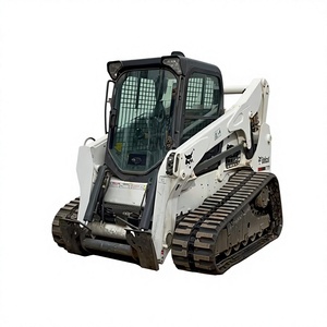 รถตักล้อยาง Skid Steel Loader รุ่น T770 แบบตีนตะขาบขนาดกะทัดรัด พร้อมชิ้นส่วนหลักของเครื่องยนต์ - Product Image 6