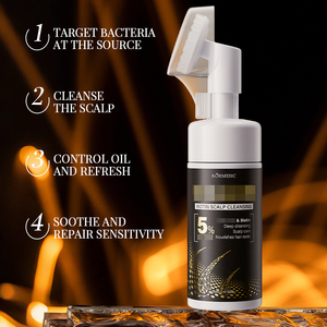 KORMESIC Private Label 150ml Biotin Scalp Cleaning Foam Hair <b>Shampoo</b> Repairing Anti-Dandruff Anti Hair Loss & Growth Products - Product Image 3