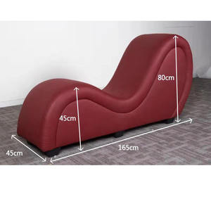 Gratis Monster Make Liefde Set Bed Ontspannende Woonkamer Meubels Pu Leer Leisure Slapen Yoga Sex Stoel Voor Paar - Product Image 5