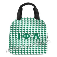 Nouveau sac isotherme imprimé ZPB Zeta Phi Beta Sorority, sac fourre-tout thermique réutilisable et imperméable pour souvenir, événement ou cadeau
