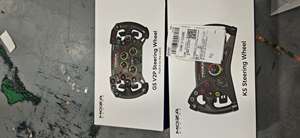 <span class=keywords><strong>Volante</strong></span> de Gaming <span class=keywords><strong>MOZA</strong></span> Racing KS de 300 mm Estilo Mariposa para PC con Botones RGB Programables de Recorrido Corto - Product Image 4