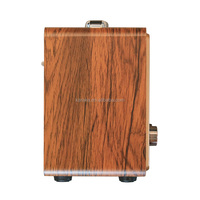R-2055BT radio vintage multi-bande en bois véritable avec bluetooth, usb,tf, lecteur mp3 et fente pour lampe