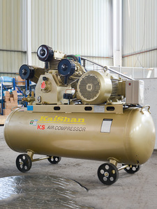 محرك كهربائي 5 حصان 4 كيلوواط 19 قدم مكعب/دقيقة KS55 خزان هواء 175 لتر ضاغط هواء ترددي صنع في الصين - Product Image 3