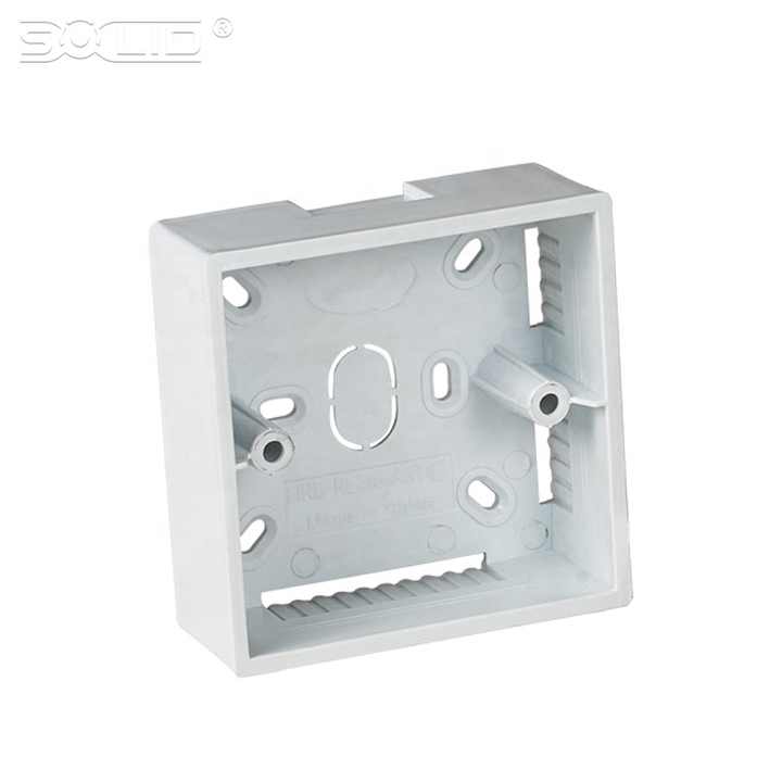 British Standard Electrical Box Plastic Box Shallow Pvc Switch Boxes