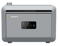 Batterie solaire de balcon Growatt NEXA 2000 avec protection IP66, 40 Ah, 2 kWh, LiFePO4, micro-onduleur 800 W, stockage et fonction Plug-and-Play