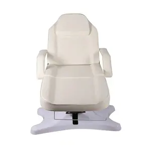 modern styling ceragem massage adjustable height spa durable white facial bed