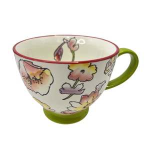 Tasse en céramique peinte à la main style conte de fées Cendrillon, tasses en porcelaine, mugs personnalisés en céramique - Product Image 2