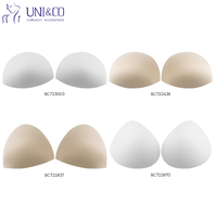 Échantillon de bonnet de soutien-gorge moulé sur mesure 30 USD par style, échantillon de coussinet de soutien-gorge en mousse PU pour sous-vêtements et maillots de bain