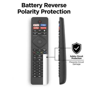 <span class=keywords><strong>Télécommande</strong></span> de remplacement pour téléviseur <span class=keywords><strong>Philips</strong></span> NH800UP RF402A-V14 (commande vocale, VUDU) - Product Image 4