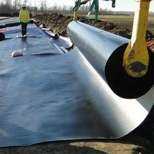 Revestimiento de plástico SDM para estanque, delineador de Geomembrana impermeable de alta calidad, HDPE, 1,0mm, fábrica